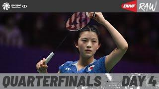 LI-NING China Masters 2024 | Day 4 | Court 3 | Quarterfinals | Session 1