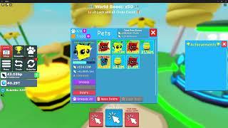 I got the rarest pet in the game - Legendary Honey Guardian - Clicker Simulator [Roblox]