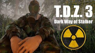 T D Z  3 Dark Way of Stalker - Сталкер 2 вышел с русской озвучкой? - Обзор - Все финалы - Игра 2023