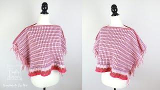 Crochet Easy Poncho In Any Size