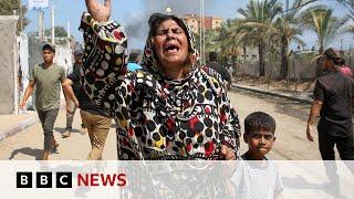 Gaza war: 150,000 people flee Khan Younis, UN says | BBC News