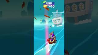 Tom Time Rush Pirate Sphip Cyber Tom vs Raccoon Ship Android iOS Gameplay #talkingtomtimerush #short