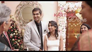 DIYA & KARTHIK WEDDING RECEPTION I THE LEMON STUDIO BY RAMESH I DUBAI