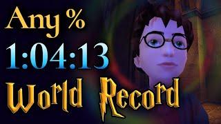 Harry Potter and the Philosopher's Stone PC Any% Speedrun World Record - 1:04:13