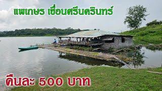 คืนละ 500 มีครบจบในที่เดียว พักผ่อนตกปลา ณ.แพเกษร เขื่อนศรีนครินทร์