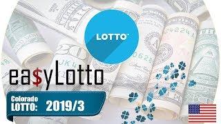 Colorado LOTTO numbers Jan 9 2019