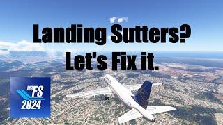 Fix Landing Stutters | DynamicLOD | MSFS 2024 | Microsoft Flight Simulator