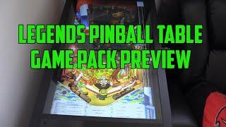 Atgames Legends Pinball Game Pack install preview, Zaccaria gameplay