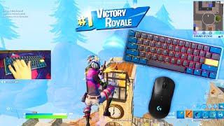 Ducky One 3 Mini Keyboard Sounds  ASMR  Smooth Fortnite Tilted ZoneWars Gameplay 240FPS