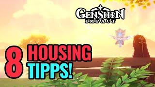 Genshin Impact Deutsch | 8 Tipps zum Housing | Teekannenreich Tipps Tricks Guide | Patch 1.5