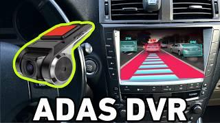 How To Install an ADAS DVR Dash Cam in ANY Car? - Lane Assist?