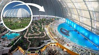 Tropical Islands Resort in a German Blimp Hangar