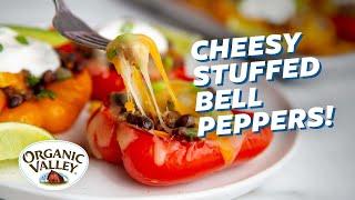 Easy Cheesy Stuffed Bell Peppers | Organic Valley Recipe