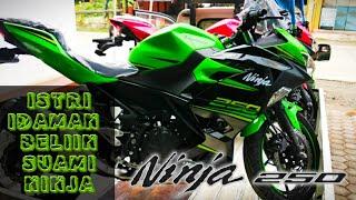 Beliin buat suami tercinta, delivery ninja 250 smartkey | rio ndroo #kawasakipurwokerto #kawasaki