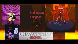 Unwavering Soul 2024 Halloween Event Part 2: Halloween Dungeon and Napstablook Armor shop