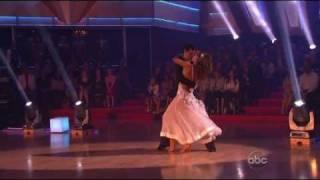 Karina Smirnoff and Ralph Macchio Waltz