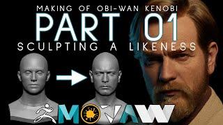 Making of Obi-Wan Kenobi PART 01 Sculpting a likeness in zbrush