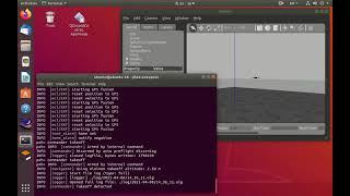 Gazebo takeoff & land on Ubuntu 18.04