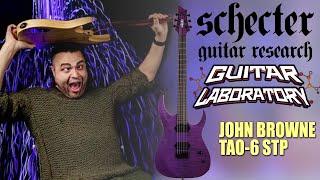 [Eng Sub] SCHECTER JOHN BROWNE TAO-6 STP electric guitar