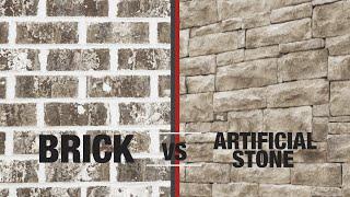 Brick Vs Artificial Stone