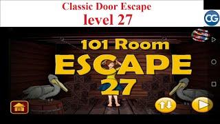 [Walkthrough] Classic Door Escape level 27 - 101 Room escape 27 - Complete Game