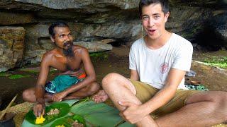 SRI LANKAN TRIBAL FOOD  Eating JUNGLE CURRY with Vedda Tribe in Sri Lanka!