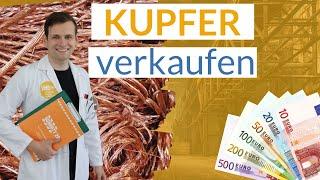 Kupfer verkaufen - Altmetall & Kupferschrott zu Geld machen