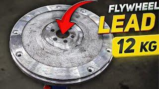 We make a lead flywheel for a Lada - what will happen?