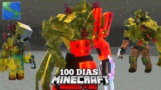 Sobreviví 100 Días en Minecraft Hardcore en una INVASION FLOOD HALO