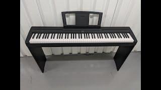 Yamaha P-35 digital piano and stand stock number 23160