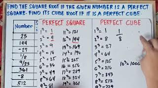 Finding the Square Root and Cube Root of a Number | Q2 | Grade 7| Matatag Curriculum |