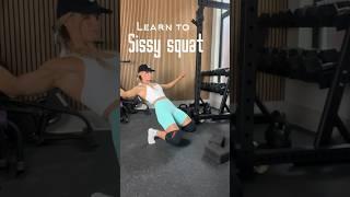 Learn How to Sissy Squat #fitness #legday #lowerbodyworkout #squats