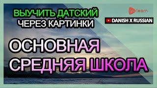 Выучить датский через картинки |датский словарь основная средняя школа | Golearn