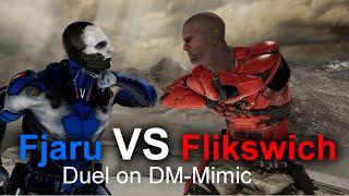 UT4 Duel - Fjaru vs Flikswich on DM-Mimic-b7 casted by Zaccubus