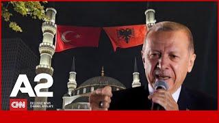 Erdogan rikthehet në Tiranë, inauguron xhaminë e Namazgjasë, shmang kreun e KMSH