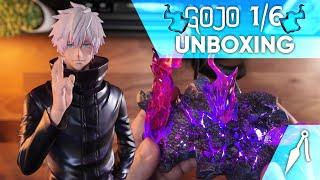 GOJO Figure Unboxing With LED! LX STUDIO 1/6 Gojo Resin !