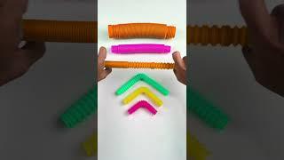DIY Creation Odd-ASMR POPs TUBE #diy #satisfyingvideos #relaxing  #creative #oddasmr #poptubesounds