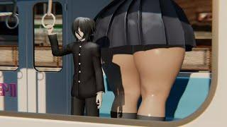 Giantess Growth Animation Giantess MMD Tram Accident Giantess Breast Expansion Sitting On Man