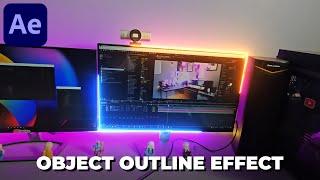 Animated Object Outline Effect in After Effects - After Effects Tutorial