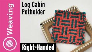 Log Cabin Potholder