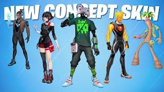 All NEW Fortnite Concept/Survey Skins!