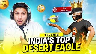 OH NO ️ India's TOP 1  Desert Eagle Player  vs NG Angry 