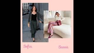 Dos estilos ⭐ Sofía Palazuelo o Sassa Osma??? #estilo #elegancia #moda EME  comenta