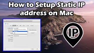 How To Setup Static IP address on Mac