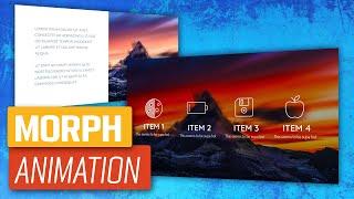 PowerPoint Morph - BEST Slide Animation ANYONE CAN DO 