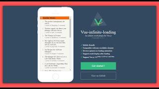 #Laravel: Laravel vue-infinite-loading | Infinite Scroll with #VueJS