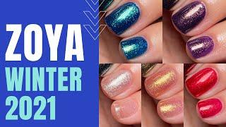 Zoya "Dazzle" Winter 2021 Collection | Review & Swatches