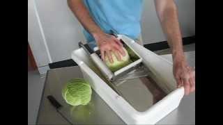 Cabbage Shredder Product Demonstration