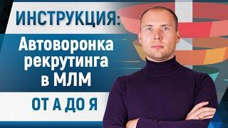 Как создать воронку продаж в МЛМ бизнесе.  Автоворонка продаж  Сетевой маркетинг