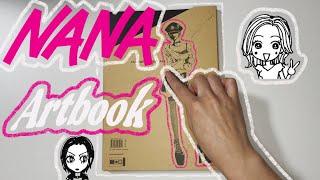 ASMR Nana Artbook Flip-through/Tracing (No Talking)